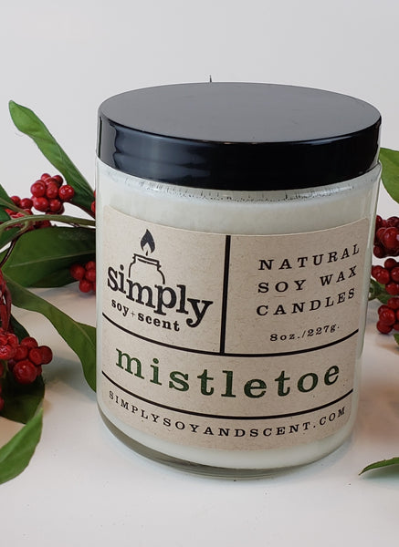 Mistletoe - Natural Soy Wax Candle